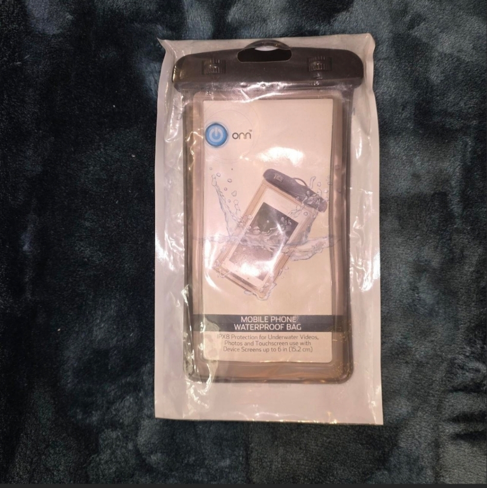 Onn Mobile Phone Waterproof Bag - White
